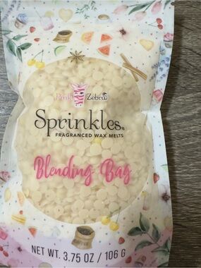 Pink Zebra Sprinkles Blending Bag Cream Wax Melts